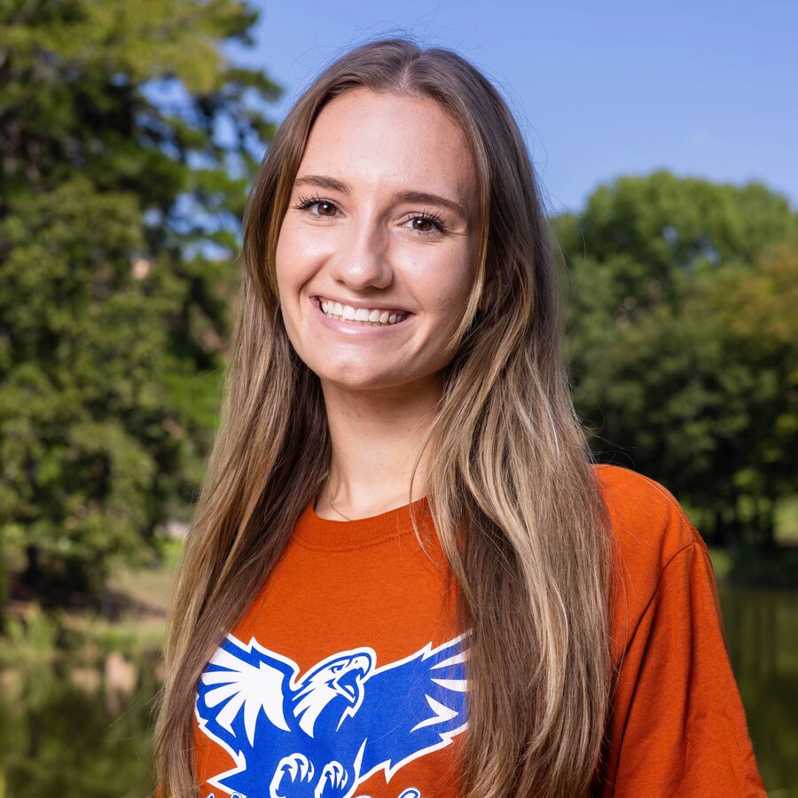 Chloe Dix, a former English major now pursuing her MA in English at UT Tyler