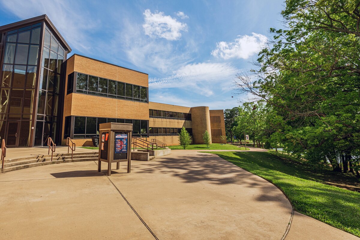 The outside of the Biology, Education, and Psychology Building