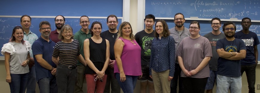 Math faculty and staff for 2023–2024.