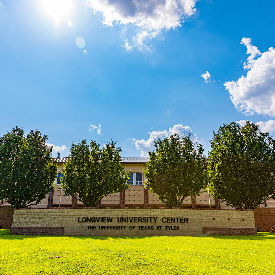 UT Tyler's Longview University Center during an open house event