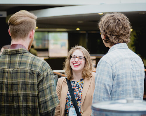 UT Tyler students gathered to discuss research