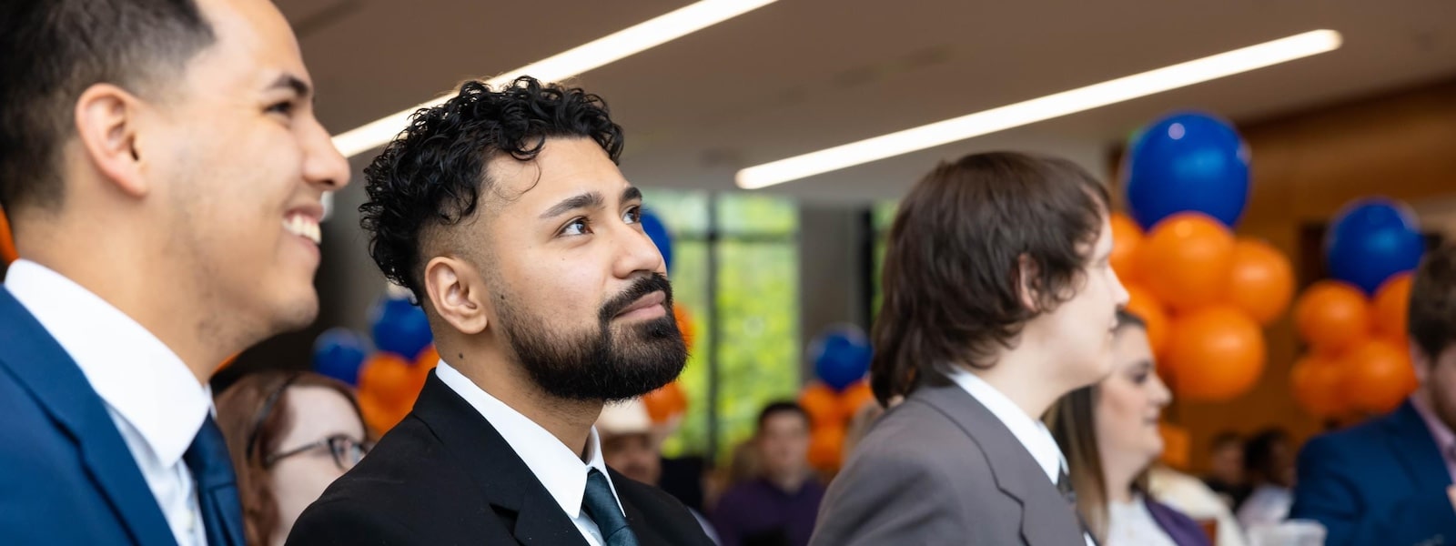 UT Tyler students at a networking event