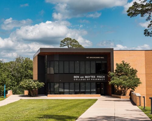 college of pharmacy building exterior