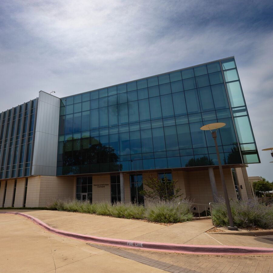 Exterior of public health building at UT Tyler