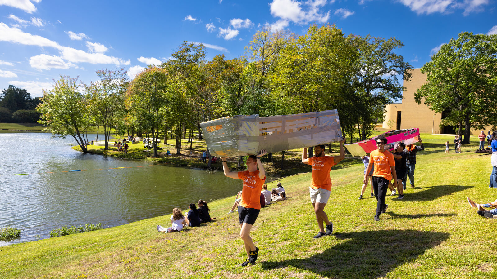 Ratliff Relays involving mechanical engineering majors at The University of Texas at Tyler