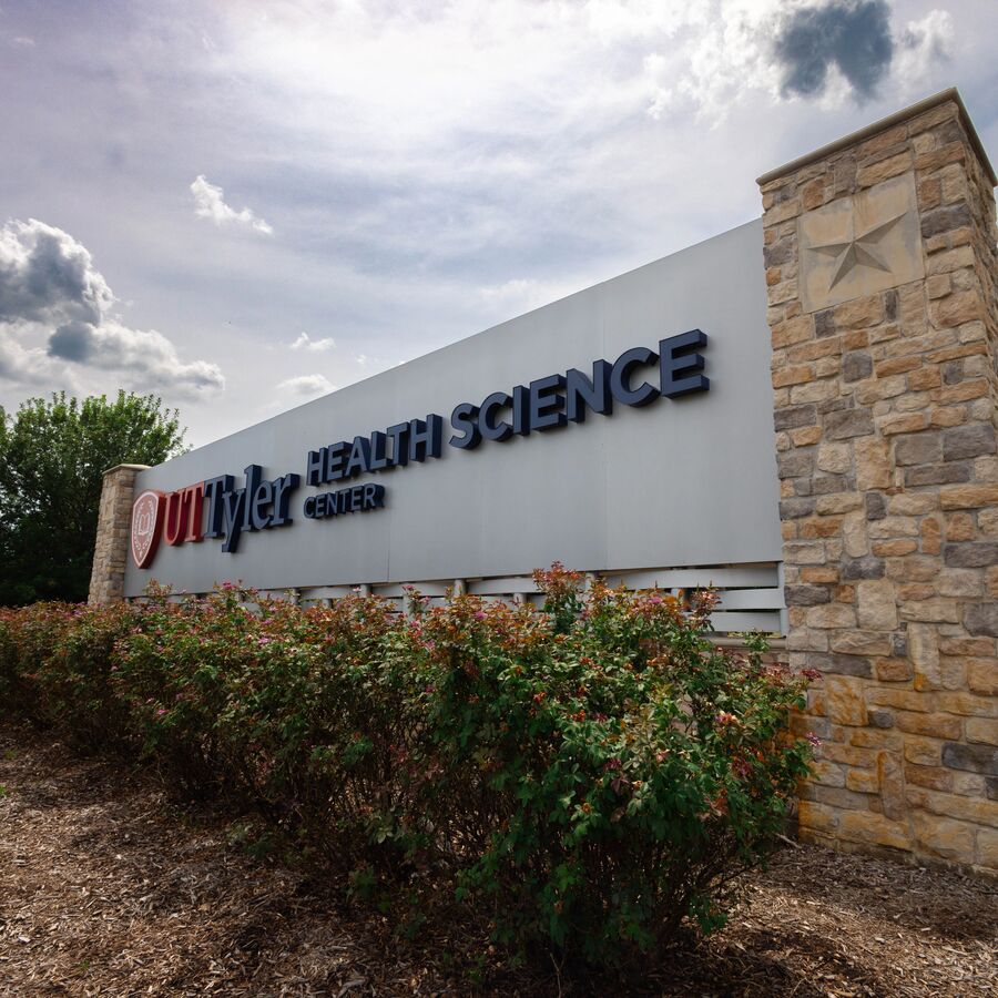 Sign for UT Tyler Health Science Center