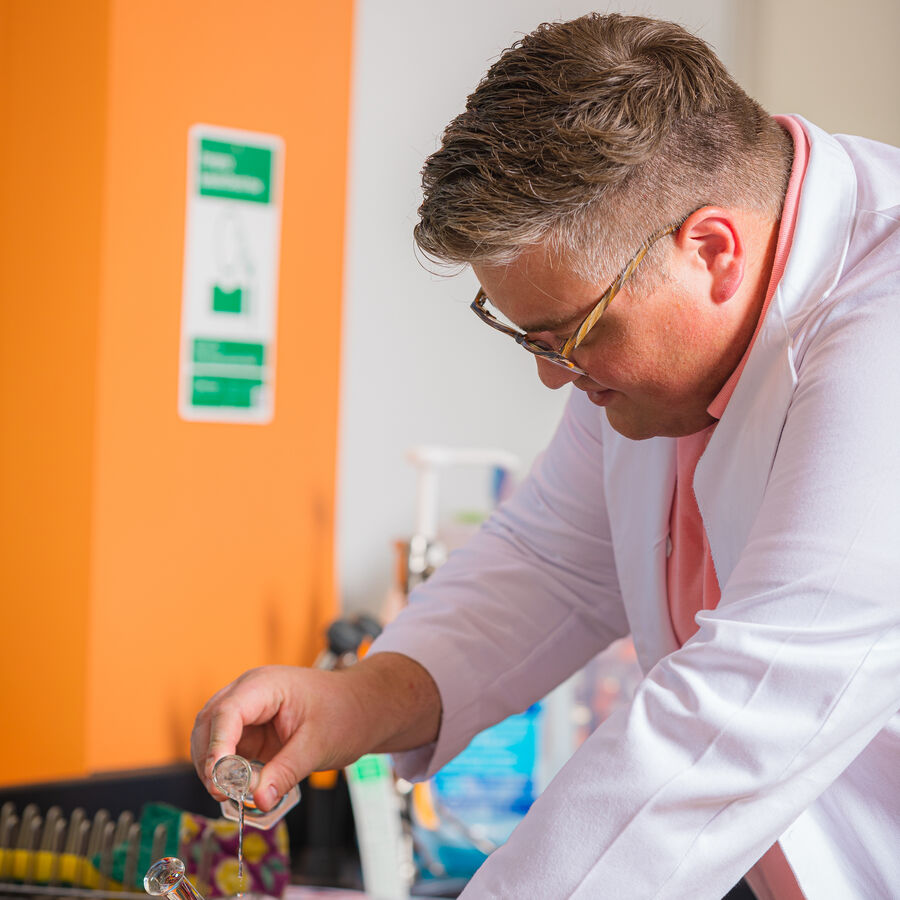 An instructor for The University of Texas at Tyler's PharmD program