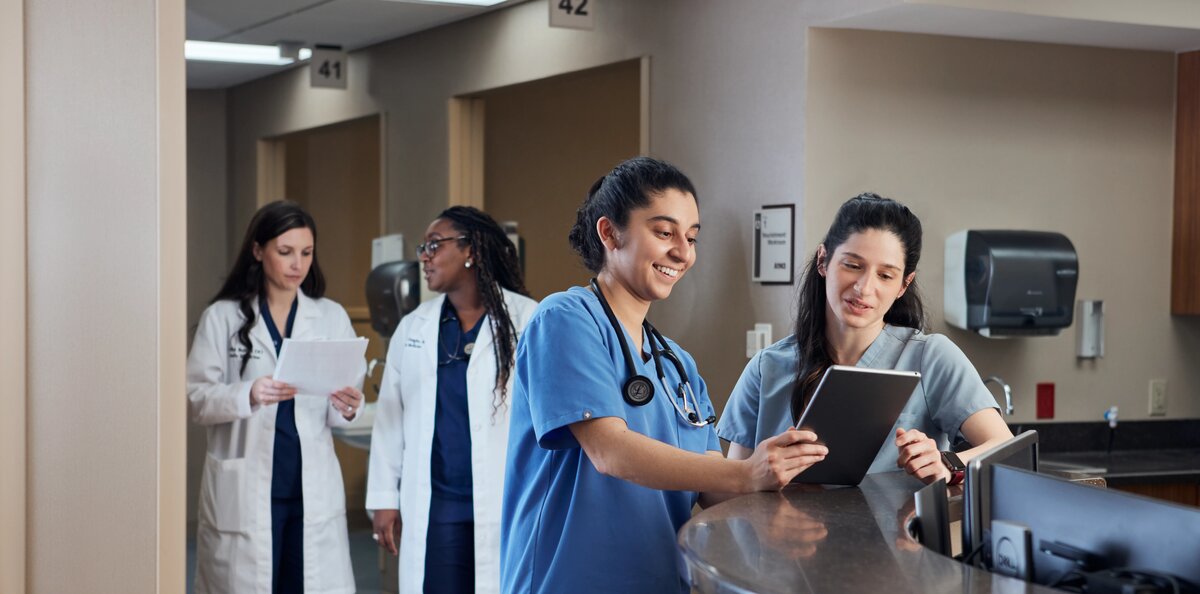 Four medicine students