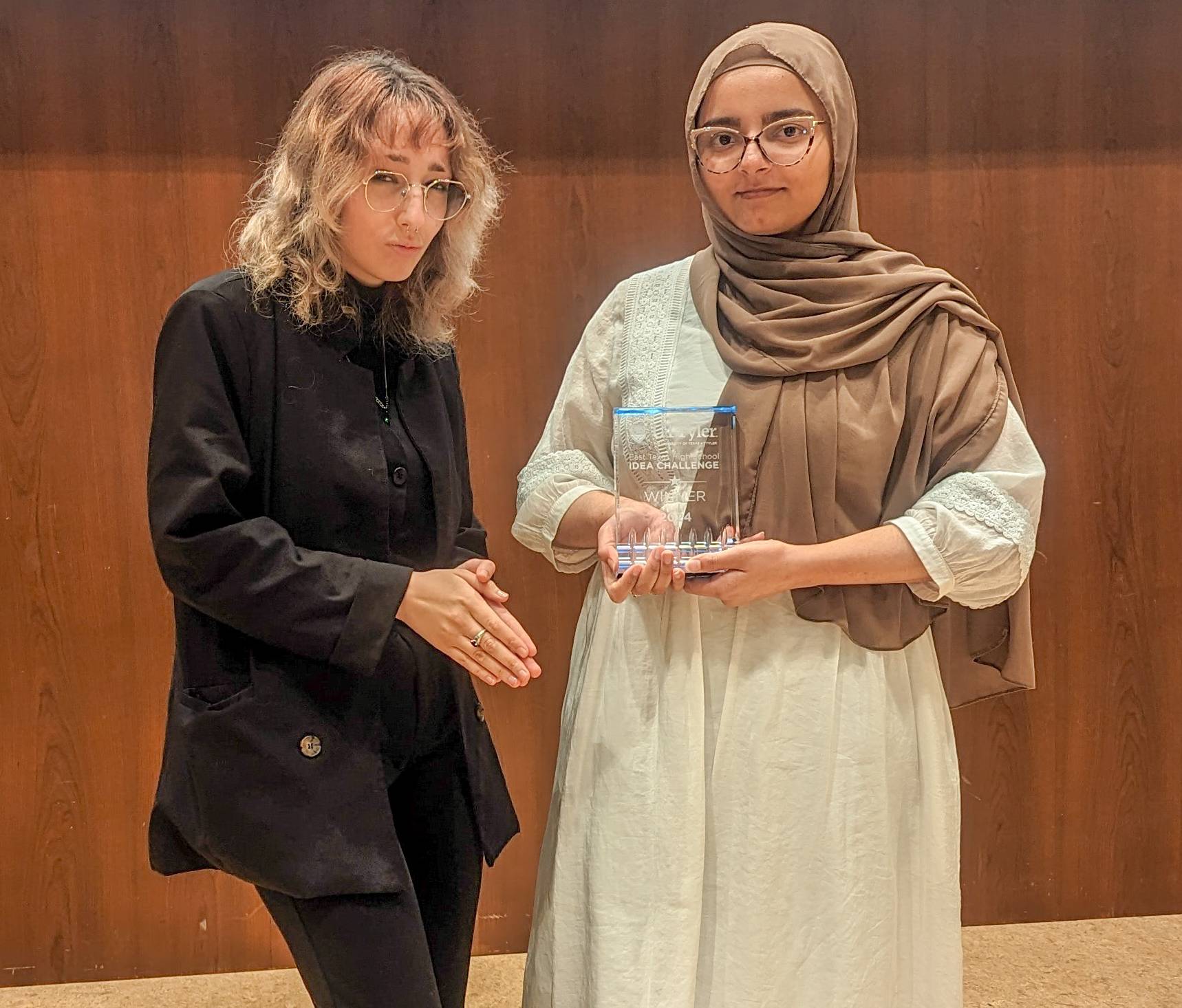 First Place Winners Hall and Khan