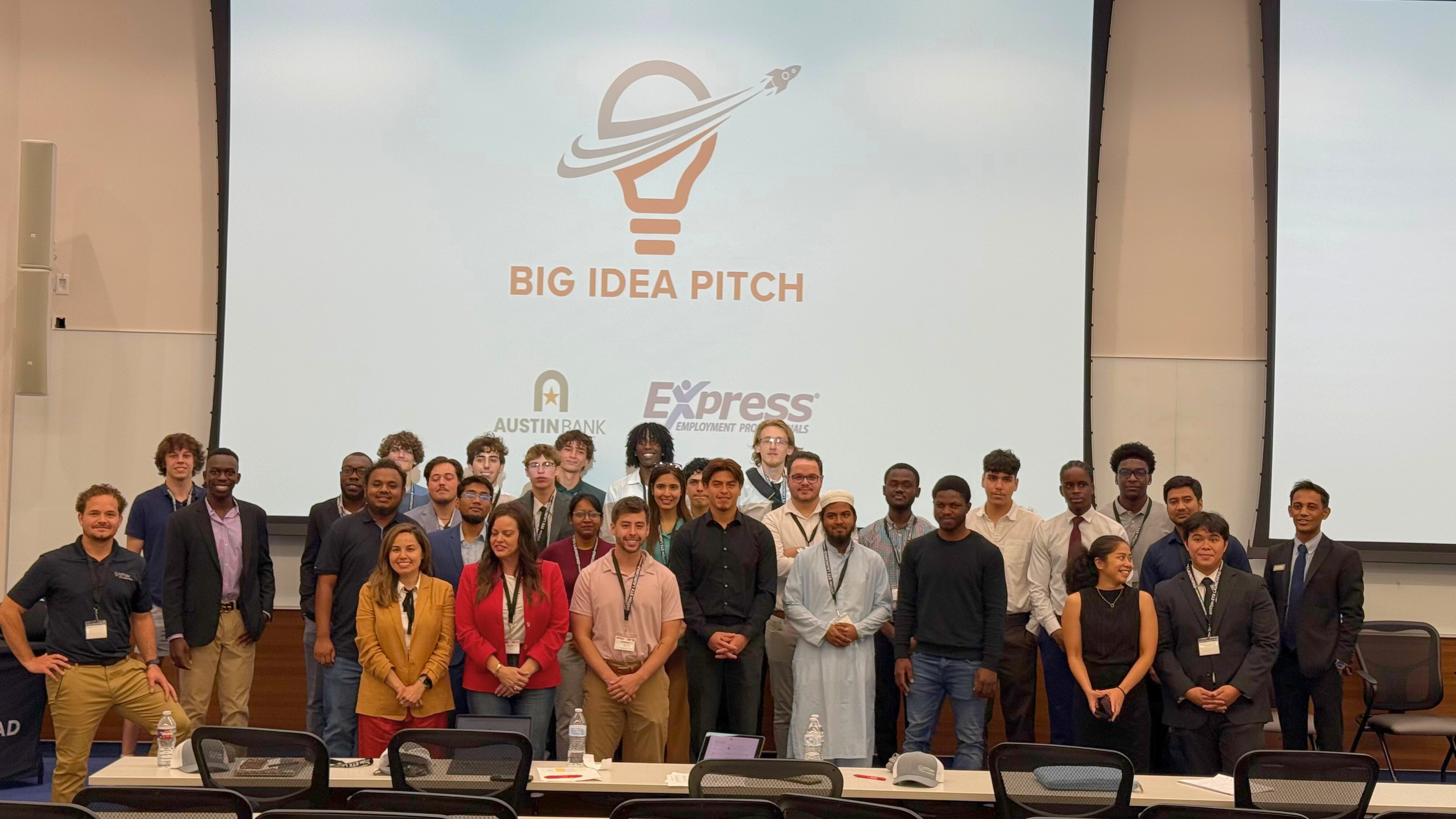 UT Tyler students in this year's Big Idea Pitch competition