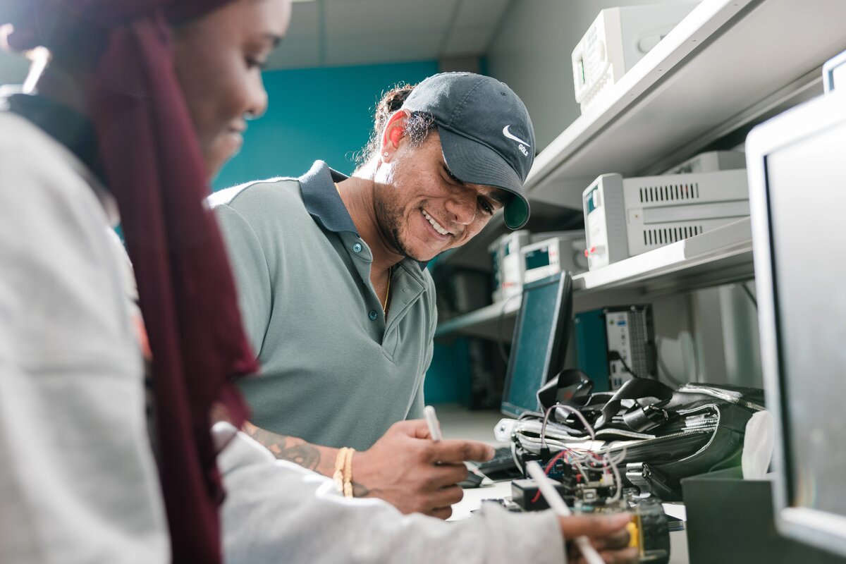 Students at the Houston Engineering Center