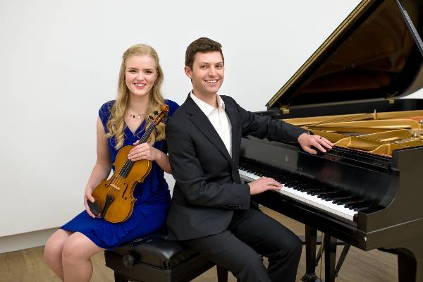 Anna Larson with husband Kaden