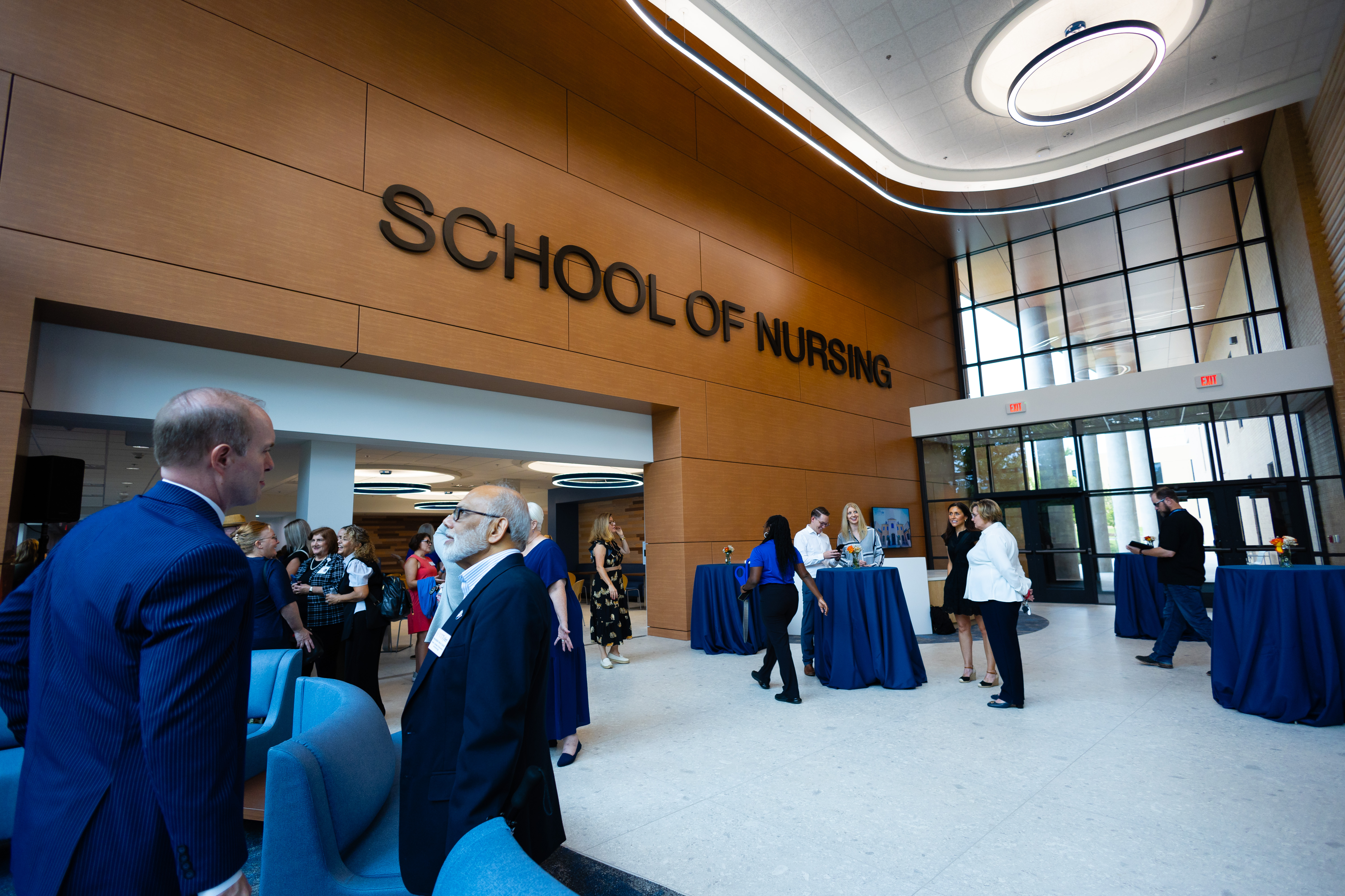 The addition added 47,000 square feet to the existing facility and more than tripled the program's capacity for simulations.