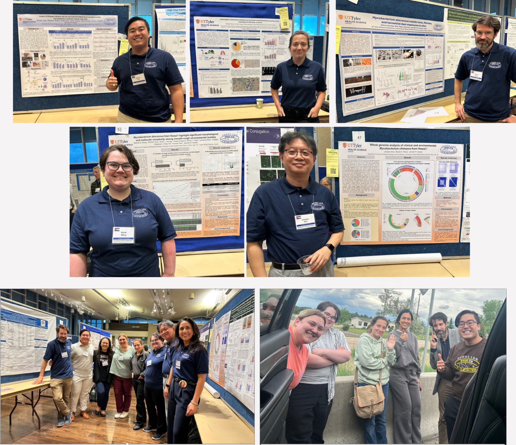 The Honda Laboratory represents at the Colorado Mycobacteria Conference, Fort Collins, May 2025