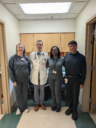 infectious disease clinic staff