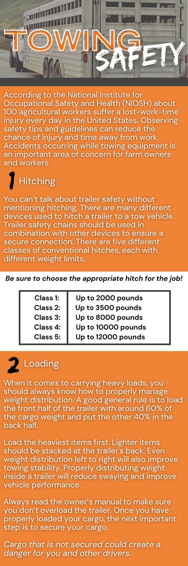 Towing Safety Infograph