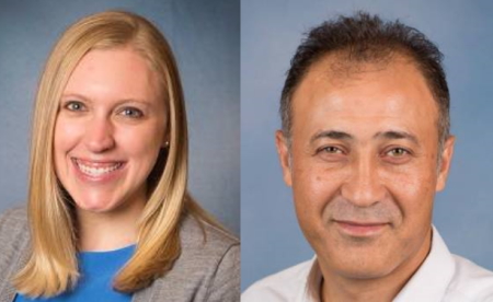 Brittany Parmentier and Ayman Hamouda