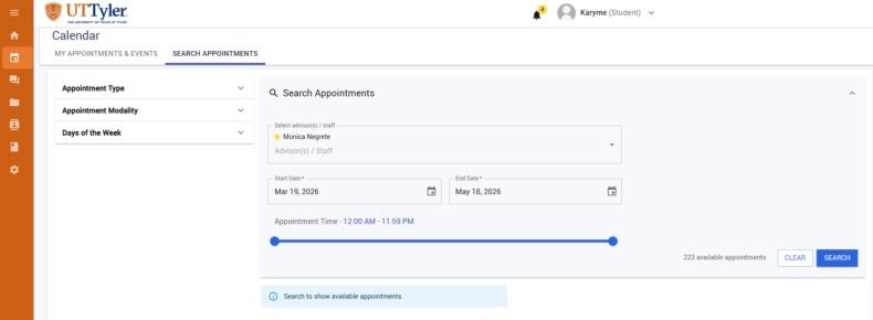 Select advisor image
