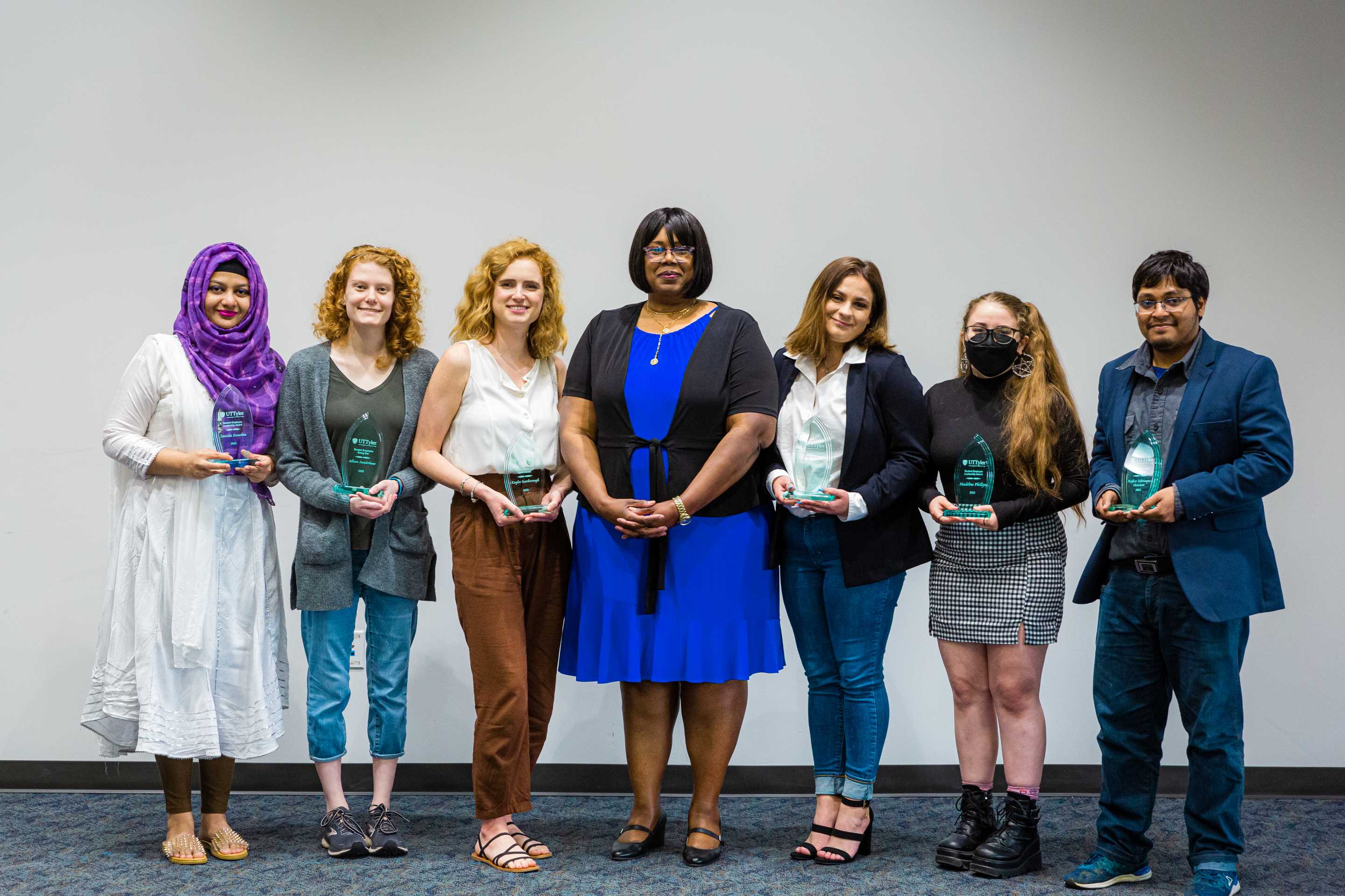 UT Tyler Student Employee Award Winners