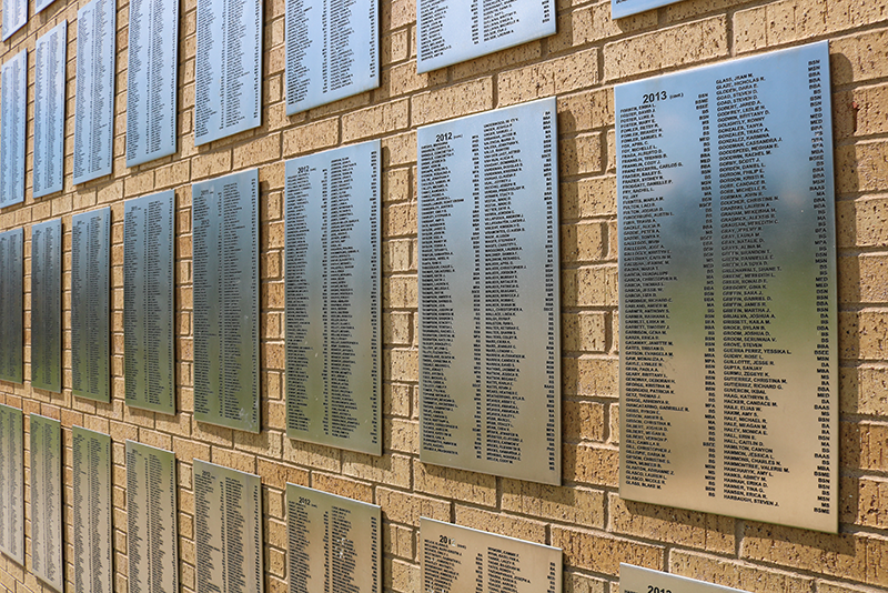 Alumni Wall