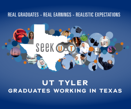 Seek UT Tyler banner