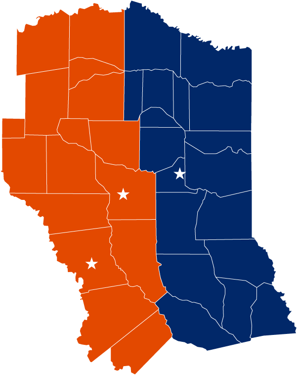 East Texas Region