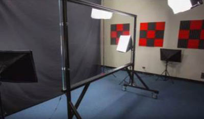 LightBoard video recording at UT Tyler