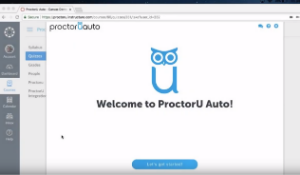 Preview of ProctorU Auto student setup video