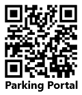 qr code for logging into the parking portal