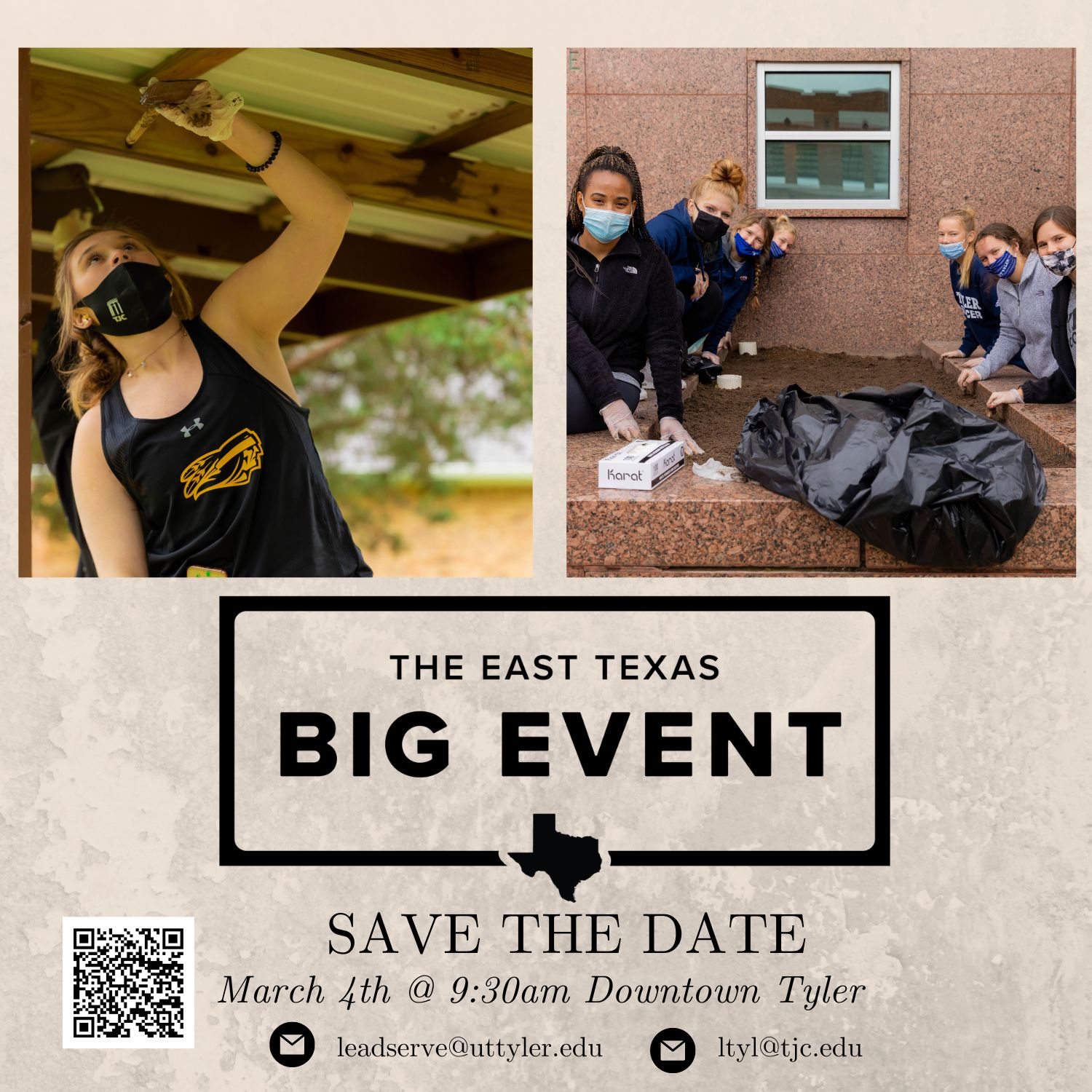 East Texas Big Event Registration