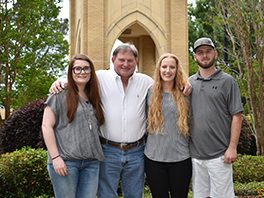 Morrison and his family