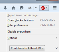 Firefox Adblocker