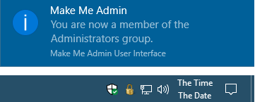 make me admin confirmation