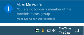 remove from admin group
