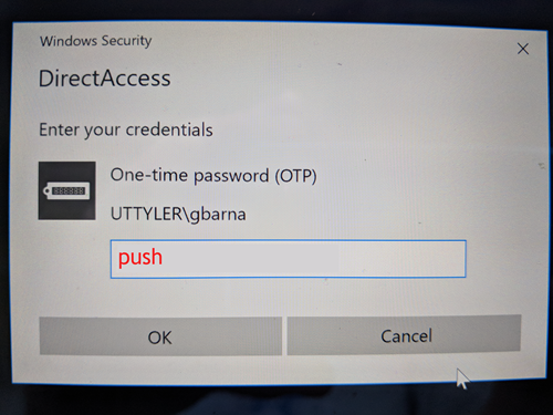 DirectAccess Push