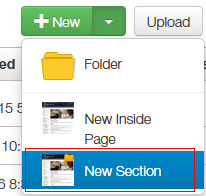 New Section