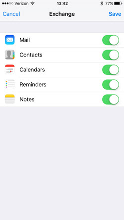 iPhone Configuration Step 6