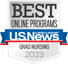 Nationally Ranked Nursing Program badge