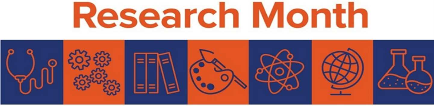 April Research Month Heading