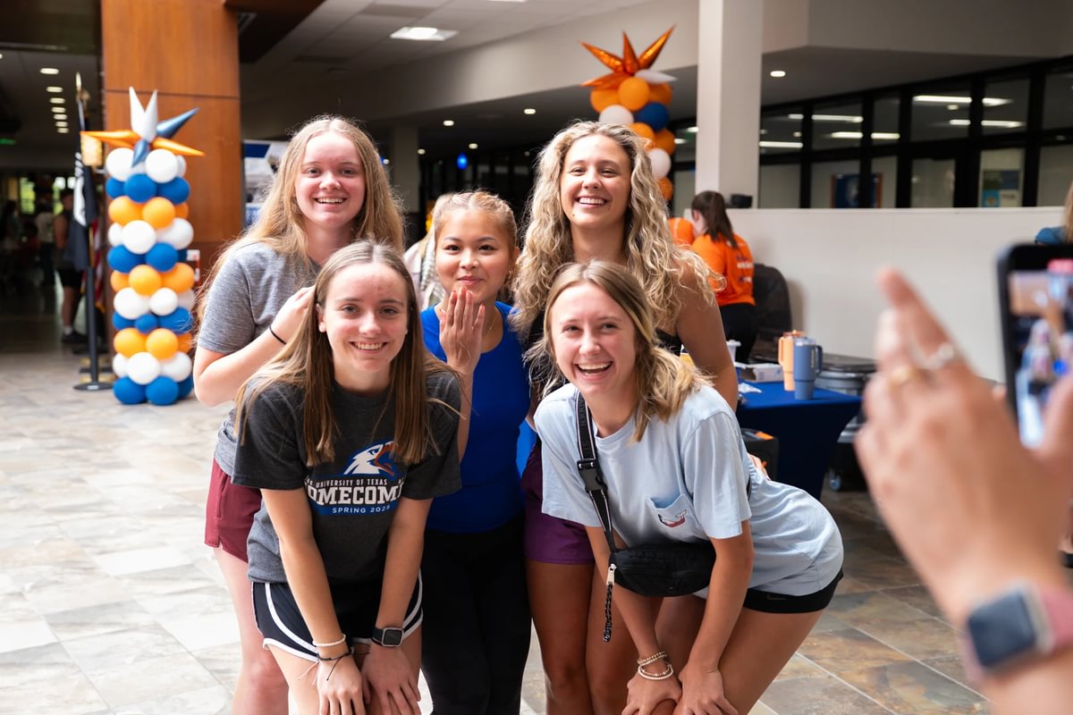 Group of students on the first day of school
