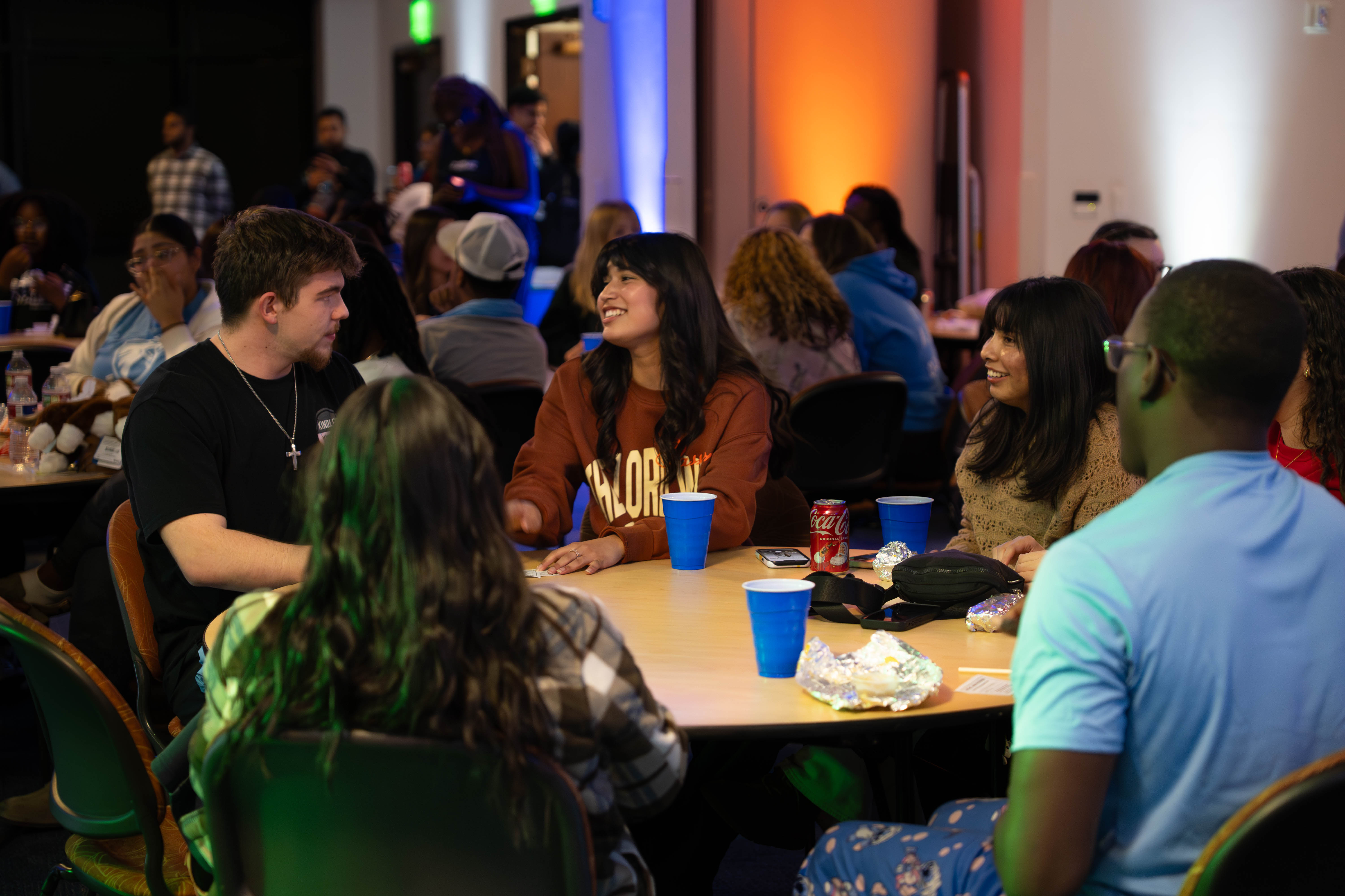Group of students at a Campus Activities event