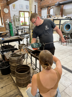 glass blowing